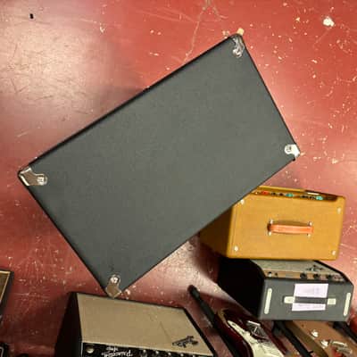 Two Rock 2x12" Open-Back Vertical Guitar Speaker Cabinet Black image 7