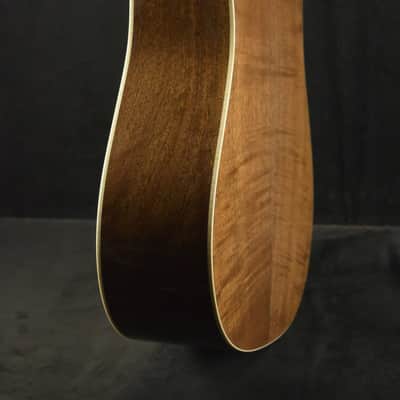 Martin Custom Shop 10CMDBLKWALNUT Dreadnought 14-Fret Black Walnut image 6