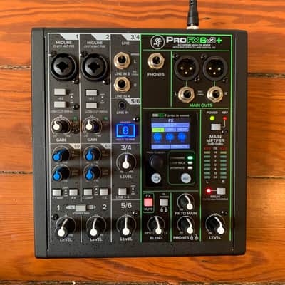 Mackie ProFX6V3+ 6-Channel Analog Mixer with Bluetooth 2024 - Present - Black image 2