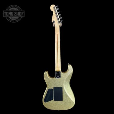Charvel Custom Shop San Dimas 2H FR Gold Sparkle w/case C17761 image 8
