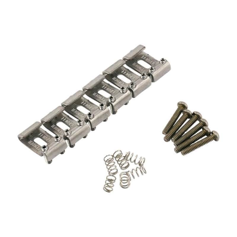 Fender Road Worn Aged Strat Bridge Saddle Kit 0997203000 image 1