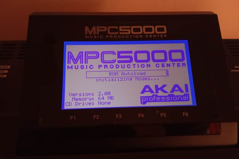 New blue display for Akai Mpc 5000 (price valid until 16/07) image 1