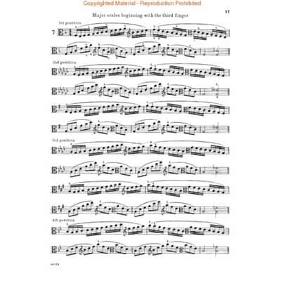 Mogill - Scale Studies For Viola, Viola Method Bild 2