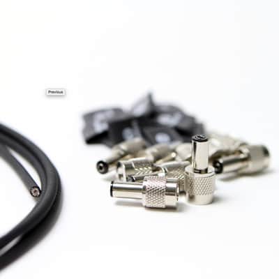 3 Monkeys Solderless DC Power Purple Cable Kit - 6 Pack / 3 Cables image 2
