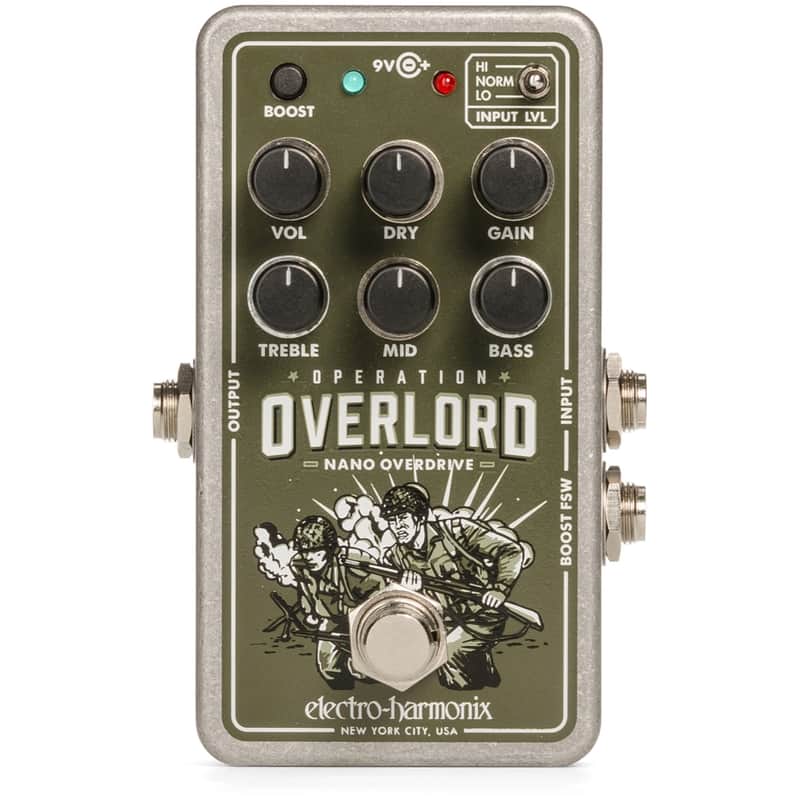 Electro-Harmonix Nano Operation Overlord Stereo Overdrive image 1