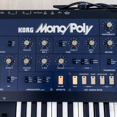 1980s Korg Mono/Poly MP-4 Vintage Analog Synthesizer, Serviced image 4