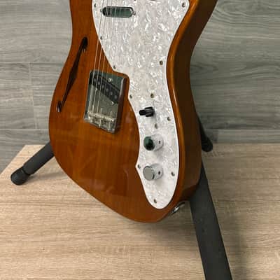 Fender Thinline '69 Reissue Telecaster Electric Guitar Mahogany 1993-1994 Made in Japan #2686 image 6