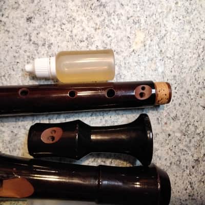 Heinrich Classic 60er Jahre Altblockflöte - Wein dunkel image 1