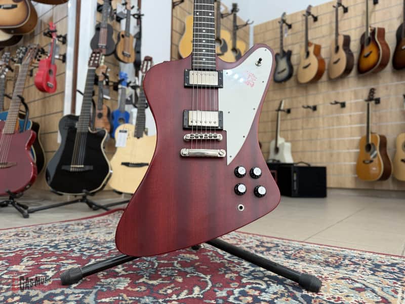 Epiphone Worn Firebird Studio, Worn Cherry image 1
