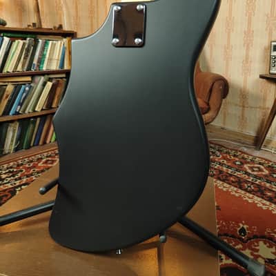 Samara Style Black Electric Guitar Rare USSR Era Tribute Custom Options image 3
