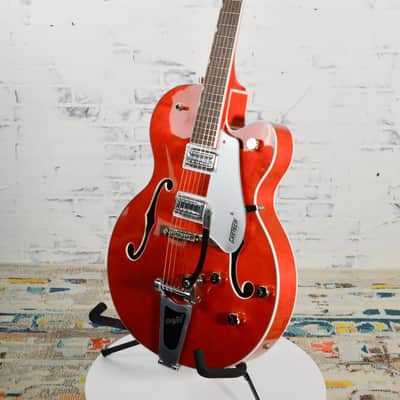 New Gretsch G5420T Electromatic Classic Hollow Body Single-Cut w/Bigsby Orange Stain image 4