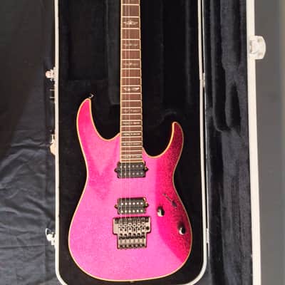 Ibanez J Custom SHOP - RG ARC 1997 - Pink champagne powder glitter. RARE FIND! image 1
