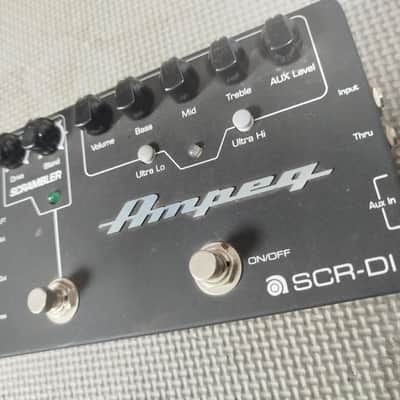 Ampeg SCR‑DI Bass DI Preamp with Scrambler Overdrive Pedal | Reverb