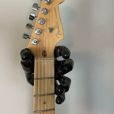 2002 Fender American Deluxe Stratocaster with Maple Fretboard 2002 - 2003 - Aged Cherry Burst image 3