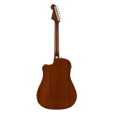 Used Fender Redondo Player A/E Guitar - Sunburst w/ Walnut FB image 8