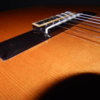 RARITY - MADE BY EICHI KODAIRA  - ECOLE E500 1977 - RAMIREZ STYLE CLASSICAL CONCERT GUITAR - CEDAR/BRAZILIAN ROSEWOOD image 9