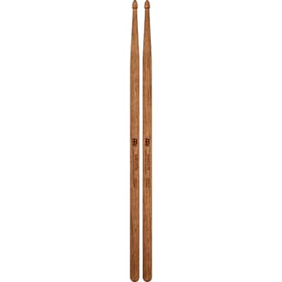 Meinl Waxed 7A Drumstick Hickory Heavy Acorn tip Pair image 5