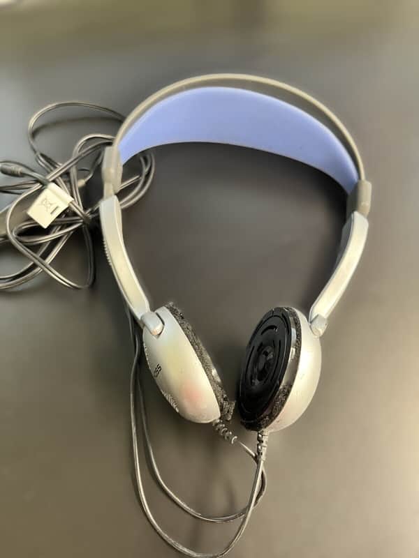 Koss KTX Pro 1 Titanium Portable Headphone W/Volume Control #0289 (LOT OF 2)THS image 1