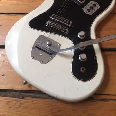 Dyko/Tiesco/Pleasent Vintage Japanese Electric Guitar 60's White image 2