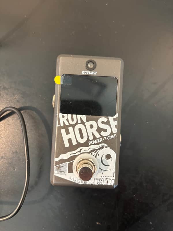 Outlaw Effects Iron Horse Power Supply/Tuner 2010s - Gray image 1