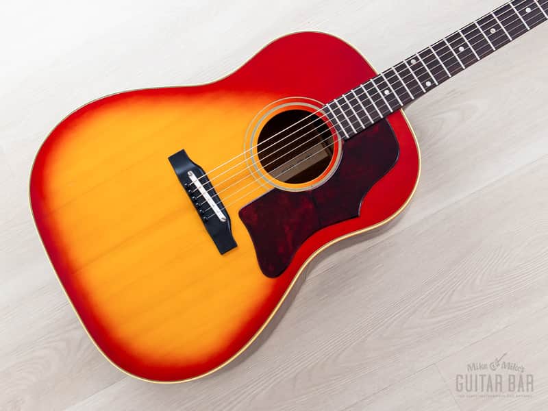 1964 Gibson J-45 ADJ Vintage Dreadnought Acoustic Guitar Cherry Sunburst, Collector-Grade w/ Case image 1