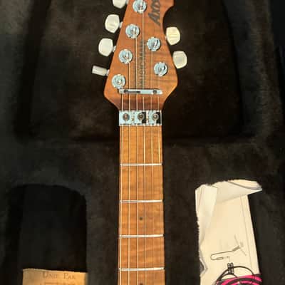 Ernie Ball Music Man Axis HH Tremolo 2024 - Present Ollalieberry Quilt image 2