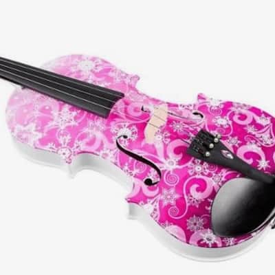 Snowflake Pink 1/4 Violin Outfit image 1