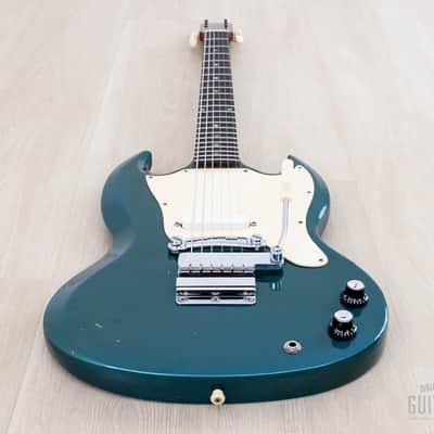 1967 Gibson SG Melody Maker I Vintage Guitar Pelham Blue w/ Case image 11