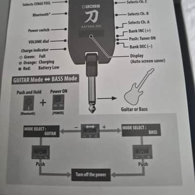 Boss KATANA:GO V2 Personal Headphone Guitar Amplifier image 6
