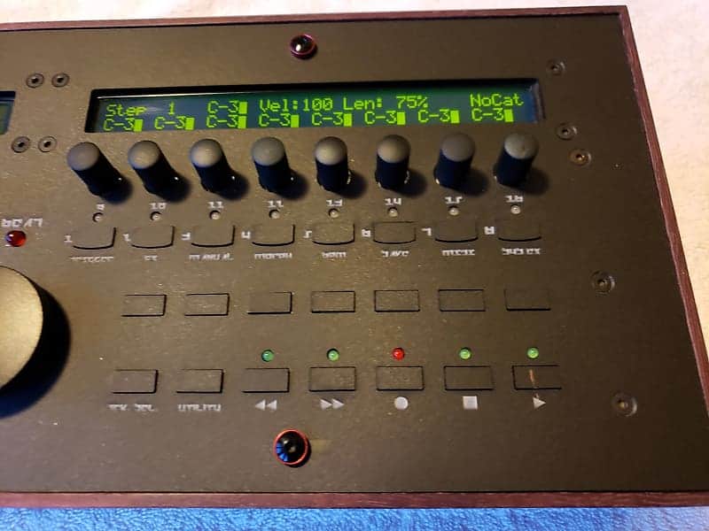 Midibox Sequencer Seq V4+ 2018 Cherry Wood image 1