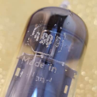 Amperex ONE (1) EL84 6BQ5 D getter AT1000 Weak Gassy or Leaky Vacuum Tube Philips Sittard X Holland beam power pentode 1954-1960 image 8