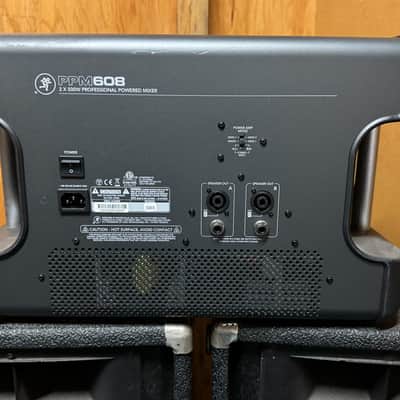 Mackie PPM608 8-Channel 1000-Watt Powered Mixer 2009 - Present - Dark Gray image 2