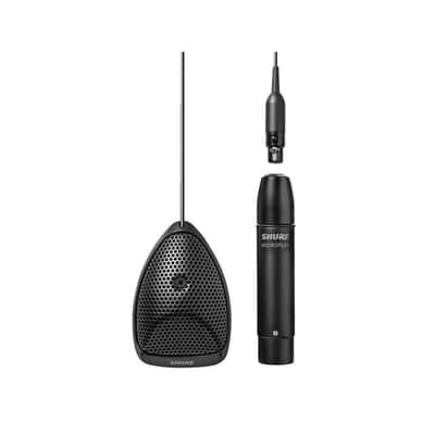 Shure MX391/S Supercardioid Condenser Boundary Microphone, 50 to 17,000 Hz Frequency Response, Black image 3