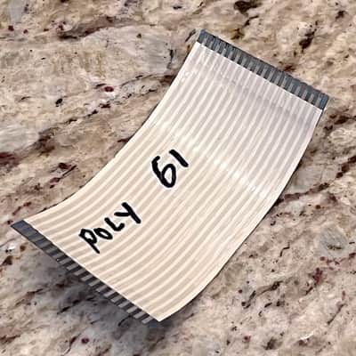 Original Korg Poly-61 FFC flat cable 18 pin, 2.54 mm pitch, 100 mm length