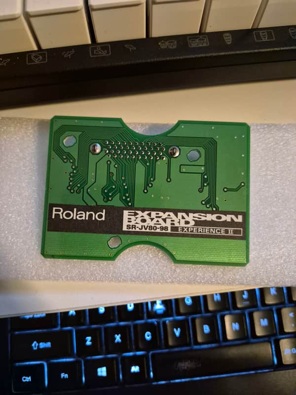 Roland SR-JV80-98 Experience 2 Expansion Board 1990s - Green image 1