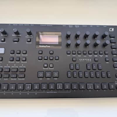 Elektron Analog Four MKII 4-Voice Tabletop Analog Synthesizer 2020 - Present - Black