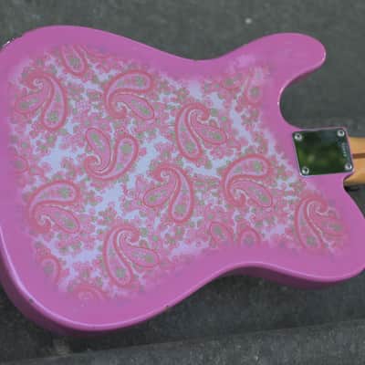 Del-Tone 50's T-Style Multibender, Light Aging - Pink Paisley image 20