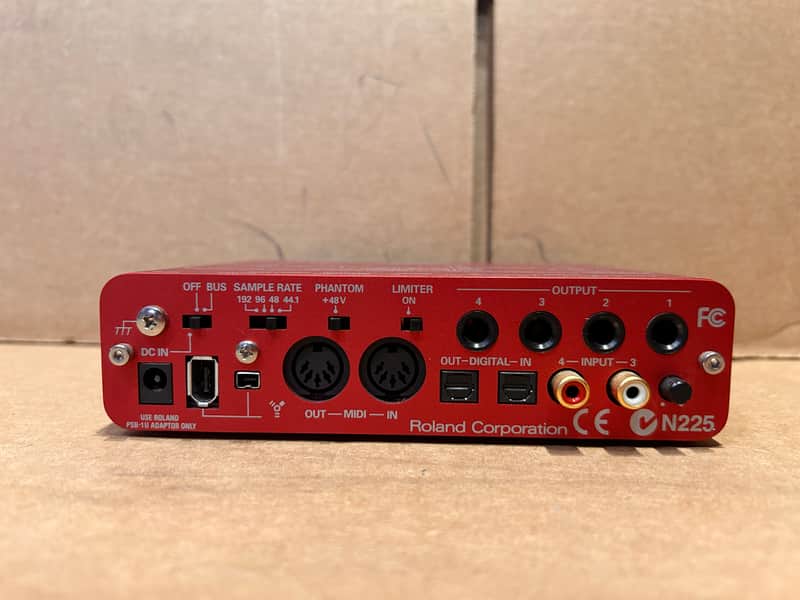Roland Roland Edirol Audio Capture FA-66 6 in 6 out 24 bit 192kHz image 1