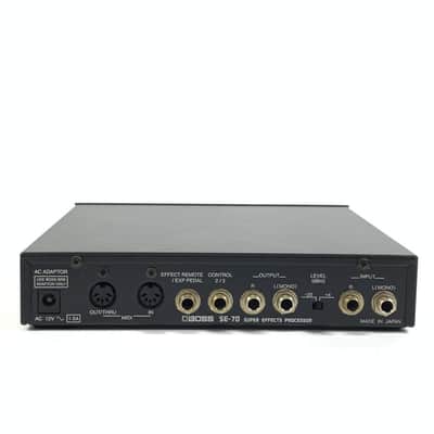 Boss SE-70 Super Effects Processor 1993 - 1999 - Black TGHM image 6