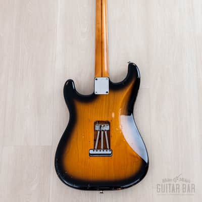 1999 Fender American Vintage ‘57 Stratocaster Sunburst, 100% Original w/ Case image 3