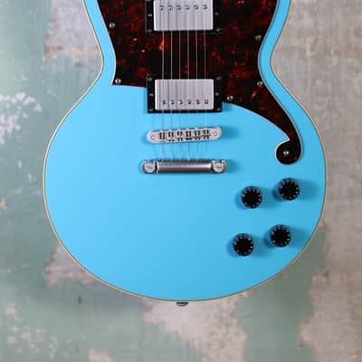 D'Angelico Premier Brandon "Taz" Niederauer Atlantic - Sonic Blue image 2