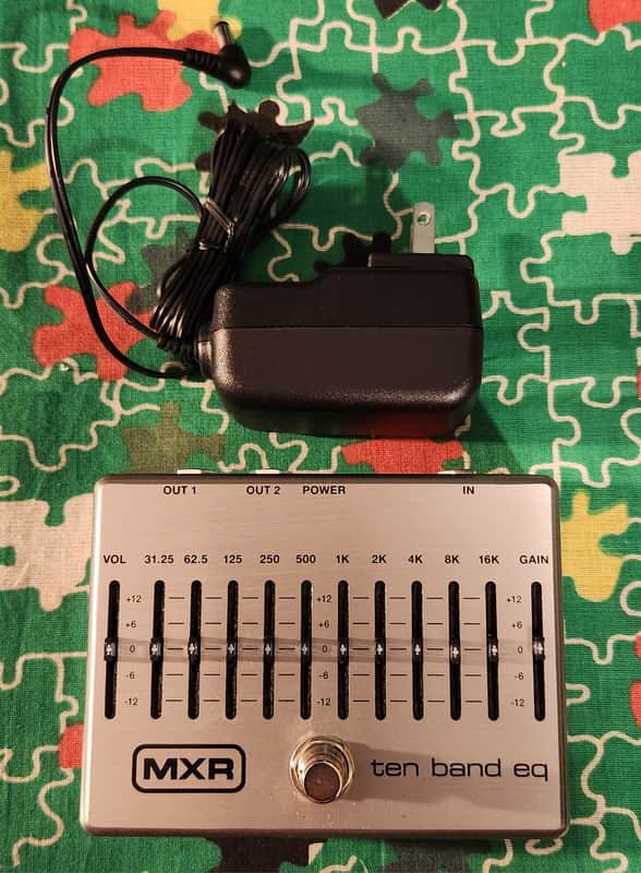 *MXR M108S Ten Band EQ 2016 - Present - Silver* image 1
