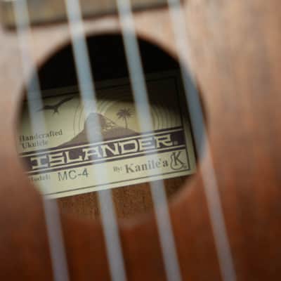 Islander MC-4 Mahogany Concert Ukulele w/Soft Case - Used image 8
