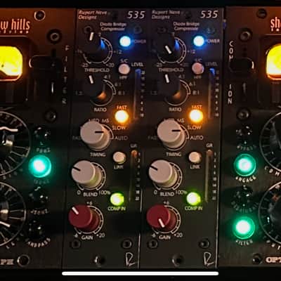 *Pair* Shadow Hills Mono Optograph 500 Series Compressor Module 2010s - Black image 3