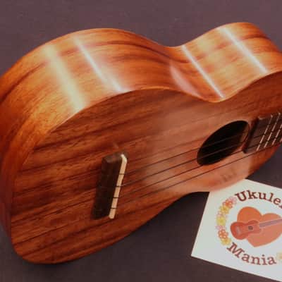 Kamaka HF-2 Curly Hawaiian Koa Concert Ukulele #5401 image 10