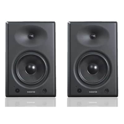 Sonodyne SRP800 8" 2 Way Powered Monitor Speakers Pair SRP 800 image 1