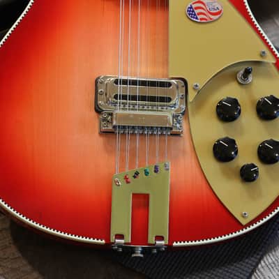 Minty! 2016 Rickenbacker 660/12 12-String Electric Guitar FireGlo + OHSC image 6
