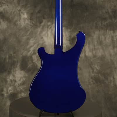 1988 Rickenbacker 4003 Bass BT Midnight Blue w/BLACK hardware + binding! image 19