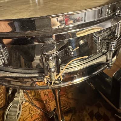 Ludwig No. 405 Aluminum Piccolo 3x13" 6-Lug Snare Drum with Keystone Badge 1968 - 1969 Chrome-Plated image 4