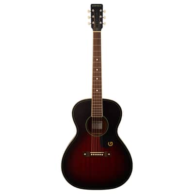 Gretsch Jim Dandy Concert Acoustic Guitar, Deep Cherry Burst image 3